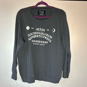 Torrid Ouija Dark Gray Sweatshirt